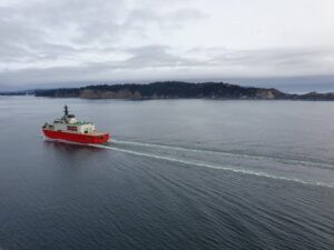 Rompehielos “Almirante Viel”  concluye primera prueba de navegación