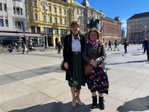 Magallánica candidata al Parlamento de Croacia compartió sus recuerdos en Punta Arenas