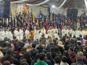 Multitudinaria celebración de María Auxiliadora en Punta Arenas