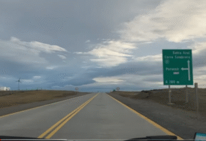 Youtuber argentino destacó las carreteras en lado chileno de Tierra del Fuego