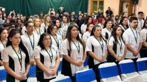 Estudiantes de Enfermería realizaron su investidura