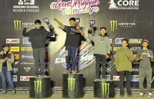 Pablo Paredes Gallegos nuevamente brilló con un tercer lugar en el motocross nacional