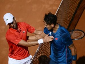 Alejandro Tabilo sorprendió a Roma: derrotó al número 1 del mundo