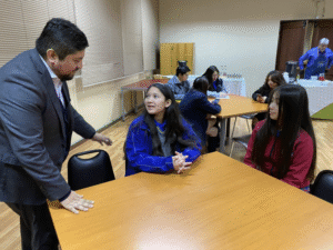 Seremi de Educación compartió desayuno con  dirigentes estudiantiles