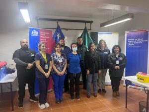 Vacunación contra influenza llegó hasta el recinto penal