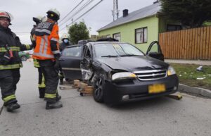 Un atrapado dejó fuerte colisión en el Barrio Prat
