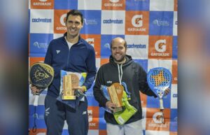 Roux y Cartes imparables: ganaron la quinta fecha de la Liga Regional de Pádel