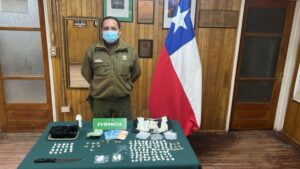 Denuncia por violencia intrafamiliar terminó con incautación de drogas