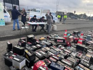 Municipio realizó campaña de reciclaje de baterías en desuso