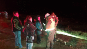 Carabineros rescató a dos personas extraviadas