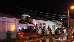 Salió a comprar y al volver se encontró con su vivienda incendiada