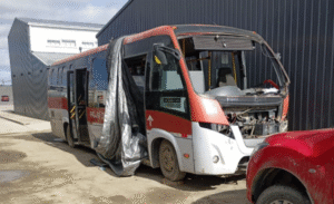 Traspaso de buses del transporte público: adelantan “problemas desde el miércoles”