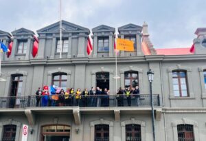 Bandera de las Jornadas por la Rehabilitación fue izada en el Gobierno Regional