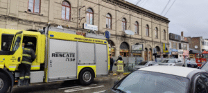 Principio de incendio en céntrico restaurant