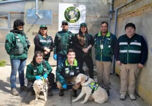 SAG refuerza personal  de su brigada canina
