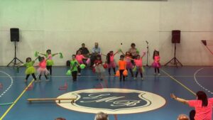 Cerca de 300 escolares fueron protagonistas de actividad de psicomotricidad