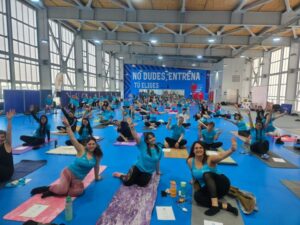 Alrededor de 200 personas fueron  parte del “Encuentro Yoga para Todos”