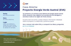 EDF inicia proceso de participación ciudadana para proyecto de Hidrógeno Verde