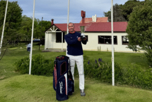 El golfista nacional Pablo Viterbo fue el ganador del “Abierto de Magallanes” 2024