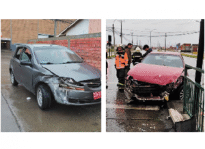 Colisionaron auto y se dieron a la fuga