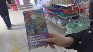 Autoridad laboral llama a respetar feriado irrenunciable y obligatorio del comercio
