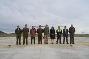 Inauguran plataforma de emergencia para helicópteros en cuarteles de Carabineros