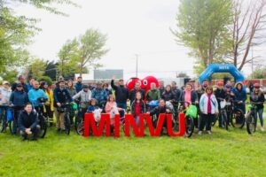 Entrega del Cicloparque Avenida Presidente Manuel Bulnes