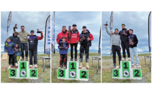 Goran Puratic, Sebastián Álvarez y “Pablito” Paredes fueron los grandes ganadores de la 2da fecha del motocross regional