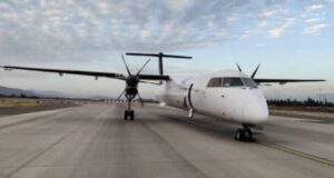 Avión sufre falla hidráulica tras aterrizaje