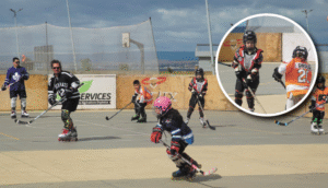 El hockey patín se tomó la Costanera