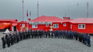 Con solemne ceremonia conmemoraron los 78 años de la Base Antártica “Arturo Prat”