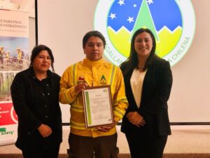 Brigada Lenga 12 de Williams reconoció  a su primer motosierrista certificado