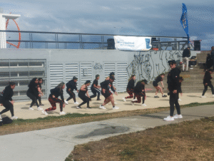 Más de 200 personas disfrutaron de domingo deportivo en el borde costero