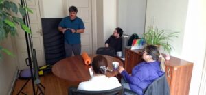 Seremi de Energía implementó sala de pausa laboral activa