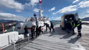 Armada de Chile desplegó exitoso operativo de evacuación médica