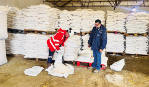 Municipio se prepara para enfrentar el invierno con la llegada de 260 toneladas de sal