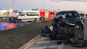 Conductor ebrio provocó violento accidente que dejó a seis heridos graves