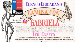 Convocan a ensayo para evento de Gabriela Mistral