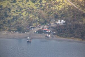 Autoridades de Río Verde realizaron sobrevuelo en borde costero del Seno Skyring