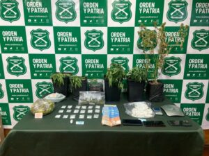 Tres detenidos por tráfico de drogas en Punta Arenas