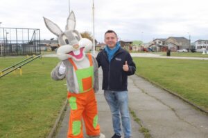 Punta Arenas recibe al “Conejito de Pascua”