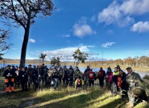 Lagos Lynch y Blanco recibieron al  campeonato de pesca de Timaukel