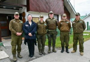 Delegada presidencial provincial dio la bienvenida a nueva dotación de Carabineros