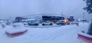 Casi 20 centímetros precipitados registra primera nevada del año en Puerto Williams