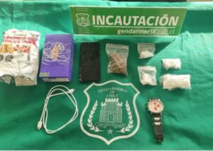 Incautaron cocaína y marihuana que reo mantenía al interior de la cárcel