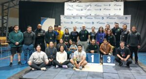 Los protagonistas que dieron vida al II Campeonato de Levantamiento de Pesas