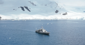 Armada refuerza fiscalización pesquera en aguas antárticas