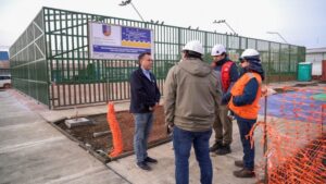 Plaza Manuel Chaparro alcanza 72% de avance