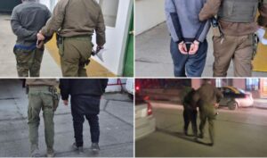 Carabineros capturó a cuatro prófugos