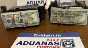 Aduanas incautó más de US$100 mil dólares en Magallanes el 2024